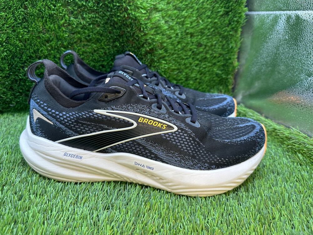 Brooks Glycerin 22 1104451D013 Athletic Sneaker Mens 10.5D Black Jacquard Sports